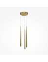 Maytoni Cascade Icicle Pendant Lamp 3xLED 18W 1600lm 4000K Brass MOD132PL-L36BSK1