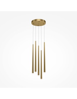 Maytoni Cascade Lampa Wisząca Sople LED 30W 2650lm 4000K Mosiądz MOD132PL-L36BSK2