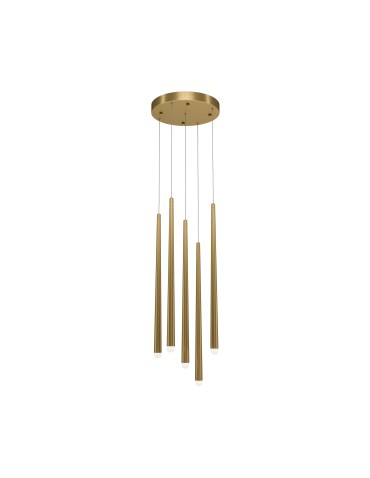Maytoni Cascade Lampa Wisząca Sople LED 30W 2650lm 4000K Mosiądz MOD132PL-L36BSK2 - produkt 2