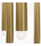 Pendant lamps - Maytoni Cascade LED icicle pendant lamp 30W 2650lm 4000K Brass MOD132PL-L36BSK2. - product 3