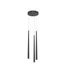Pendant lamps - Maytoni Cascade LED icicle pendant lamp 19W 1400lm Black MOD132PL-L18BK - product 1