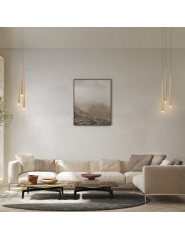 Maytoni Cascade Lampa Wisząca Sople LED 19W 1400lm Czarny MOD132PL-L18BK - produkt 2