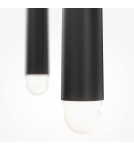 Pendant lamps - Maytoni Cascade LED icicle pendant lamp 19W 1400lm Black MOD132PL-L18BK - product 3