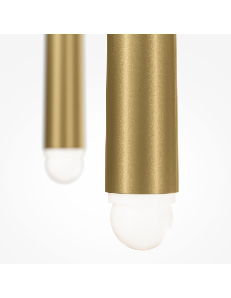 Icicle pendant lamps - Maytoni Cascade LED Icicle Pendant Lamp 19W 1500lm Brass MOD132PL-L18BSK. - product kolory-swiatla.pl 2