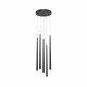 Maytoni Cascade Lampa Wisząca Sople LED 31W 2400lm Czarny MOD132PL-L30BK