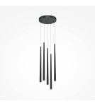Pendant lamps - Maytoni Cascade LED icicle pendant lamp 31W 2400lm Black MOD132PL-L30BK - product 4