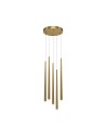 Maytoni Cascade LED Icicle Pendant Lamp 31W 2250lm Brass MOD132PL-L30BSK.