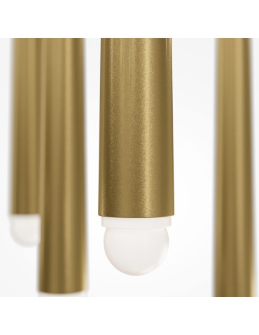 Maytoni Cascade Lampa Wisząca Sople LED 31W 2250lm Mosiądz MOD132PL-L30BSK - produkt 2