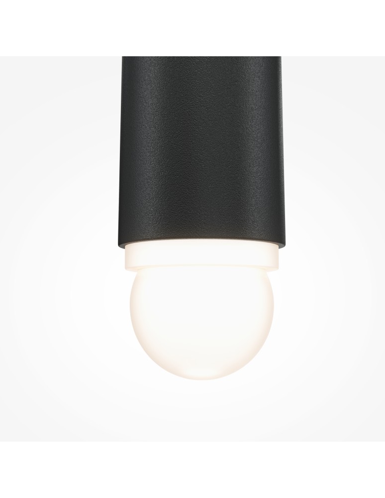 Pendant lamps - Maytoni Cascade LED icicle pendant lamp 6W 400lm Black MOD132PL-L6BK - product kolory-swiatla.pl 2