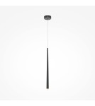 Pendant lamps - Maytoni Cascade LED icicle pendant lamp 6W 400lm Black MOD132PL-L6BK - product 3