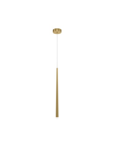 Maytoni Cascade Lampa Wisząca Sople LED 6W 700lm Mosiądz MOD132PL-L6BSK