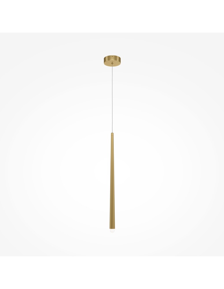 Pendant lamps - Maytoni Cascade LED Icicle Pendant Lamp 6W 700lm Brass MOD132PL-L6BSK. - product kolory-swiatla.pl 3