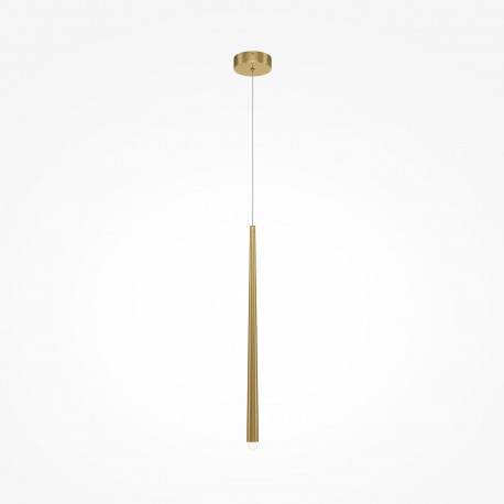 Maytoni Cascade Lampa Wisząca Sople LED 6W 700lm Mosiądz MOD132PL-L6BSK