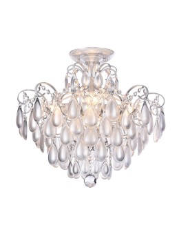 Maytoni Chabrol Modern Chandelier 4xE14 40W Silver MOD056PL-04S