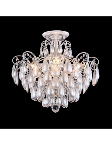 Maytoni Chabrol Żyrandol Nowoczesny 4xE14 40W Srebrny MOD056PL-04S - produkt 2