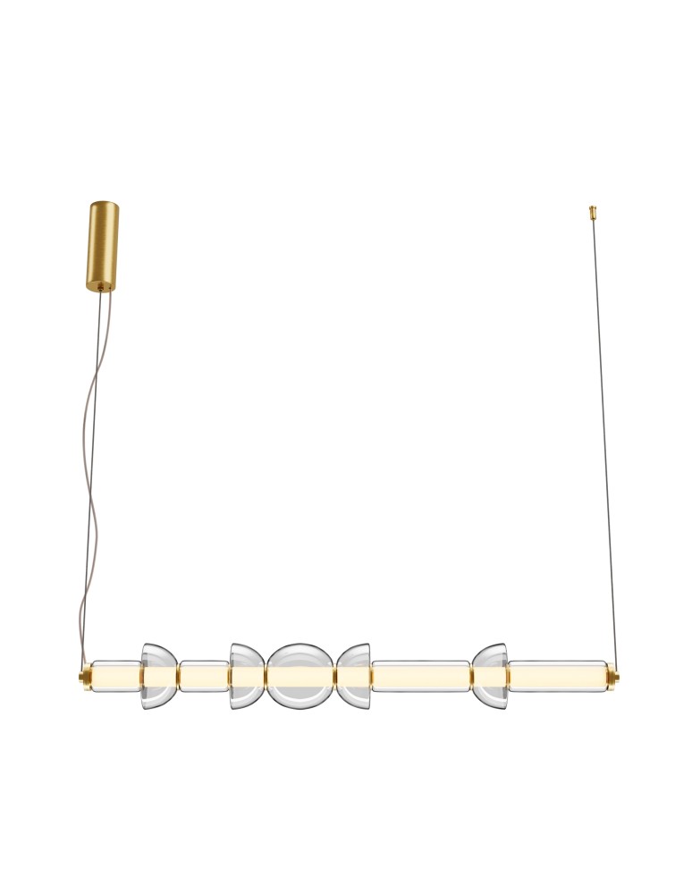 Pendant lamps over the island - Maytoni Cosmo Modern LED Pendant Lamp 39W 4800lm 3000K Brass MOD210PL-L39BS3K. - product kolory-swiatla.pl 8