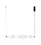 Pendant lamps over the island - Maytoni Cosmo Modern LED Pendant Lamp 39W 4800lm 3000K Black MOD210PL-L39B3K. - product 1