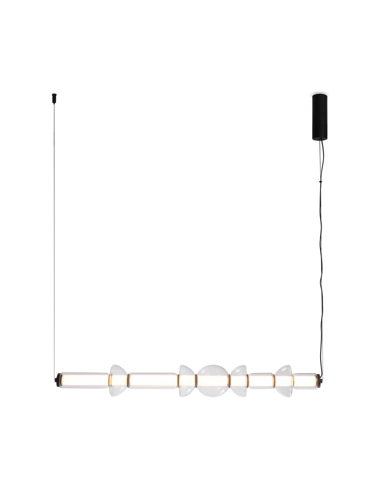Pendant lamps over the island - Maytoni Cosmo Modern LED Pendant Lamp 39W 4800lm 3000K Black MOD210PL-L39B3K. - product kolory-swiatla.pl 1