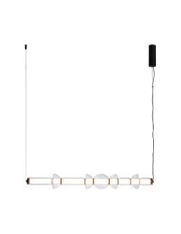 Maytoni Cosmo Lampa Wisząca Nowoczesna LED 39W 4800lm 3000K Czarny MOD210PL-L39B3K