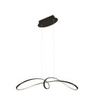Pendant lamps - Maytoni Curve Modern LED Pendant Lamp 42W 2800lm 4000K Black MOD156PL-L52B4K. - product 1