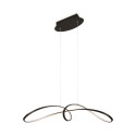 Maytoni Curve Lampa Wisząca Nowoczesna LED 42W 2800lm 4000K Czarny MOD156PL-L52B4K