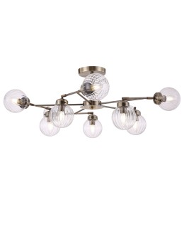 Maytoni Daisy Modern Chandelier 8xE14 40W Brass MOD074PL-08BS