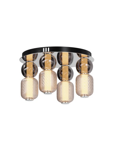 Maytoni Drop Lampa Sufitowa LED 60W 7000lm 3000K Chrom MOD273CL-L60CH3K