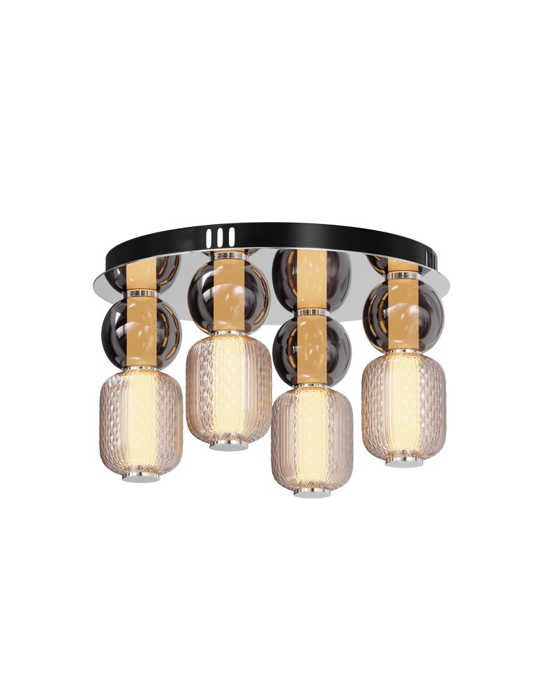 Ceiling lamps - Maytoni Drop LED Ceiling Lamp 60W 7000lm 3000K Chrome MOD273CL-L60CH3K. - product kolory-swiatla.pl 1