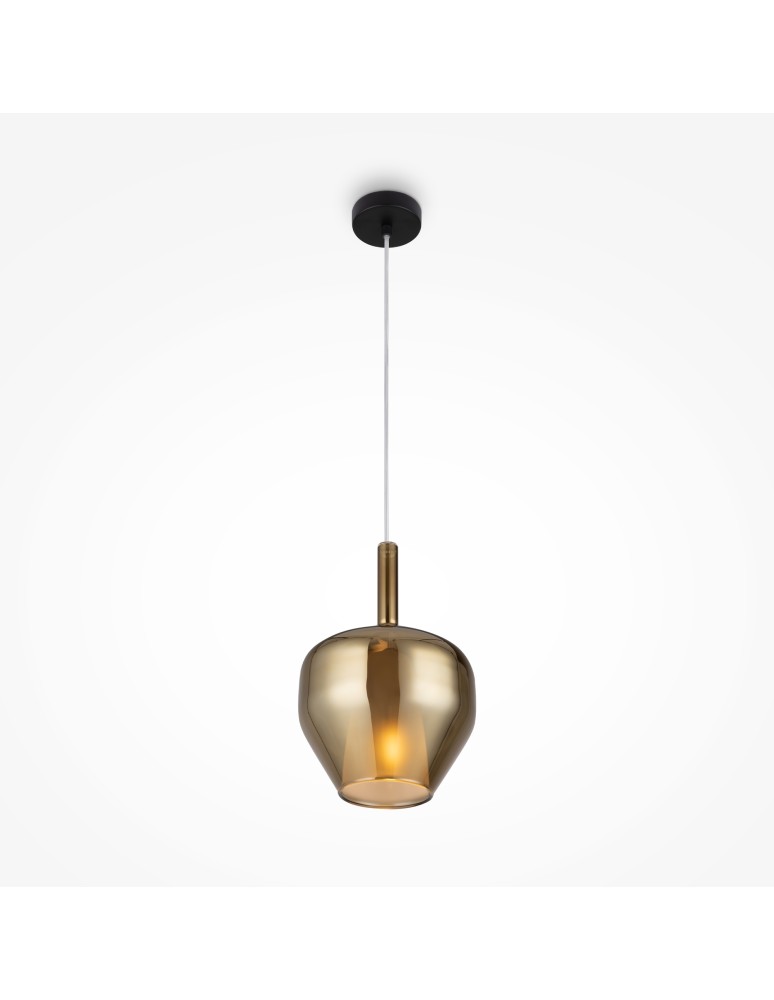 Pendant lamps - Maytoni Duality Pendant Lamp 1xE27 60W Black MOD271PL-01B4 - product kolory-swiatla.pl 2