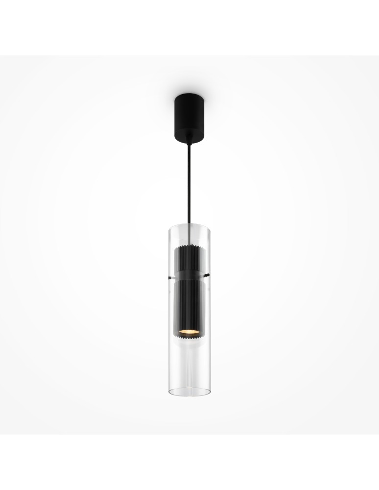 Pendant lamps - Maytoni Dynamics Pendant Lamp 1xGU10 50W Black MOD326PL-01B - product kolory-swiatla.pl 5