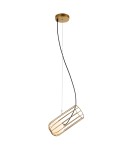 Loft pendant lamps - ITALUX Coco Gold Pendant 1xG9 25W MDM-3941/1 GD - product 1