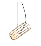Loft pendant lamps - ITALUX Coco Gold Pendant 1xG9 25W MDM-3941/1 GD - product 2