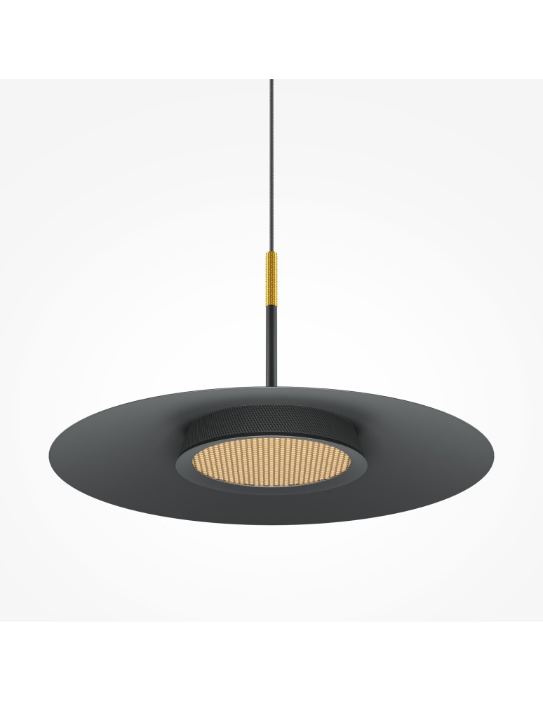 Pendant lamps - Maytoni El LED Pendant Lamp 12W 500lm 3000K Black MOD041PL-L15B3K1 - product kolory-swiatla.pl 3