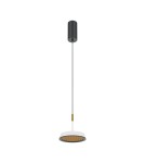 Pendant lamps - Maytoni El LED Pendant Lamp 12W 800lm 3000K White, Gold MOD041PL-L15WG3K. - product 1