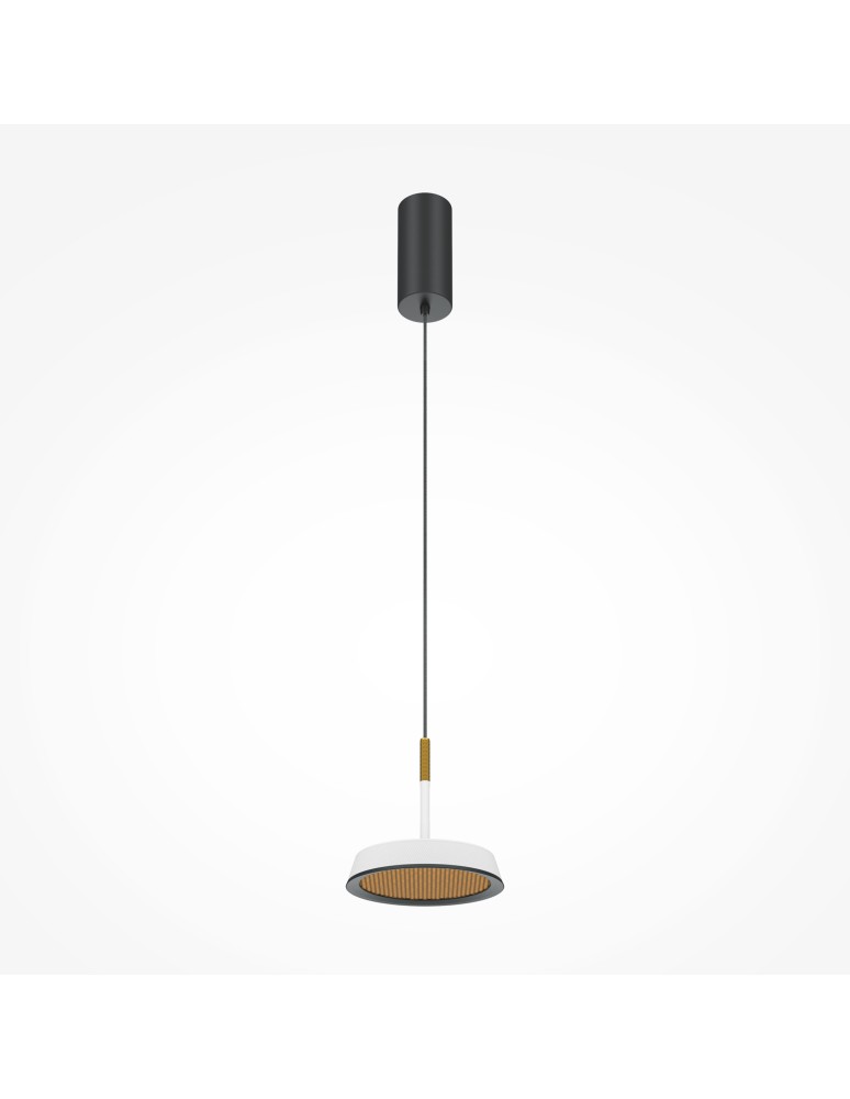 Pendant lamps - Maytoni El LED Pendant Lamp 12W 800lm 3000K White, Gold MOD041PL-L15WG3K. - product kolory-swiatla.pl 4