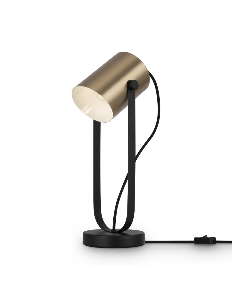 Table lamps - Maytoni Elori Table Lamp 1xE27 25W Black, Brass MOD079TL-01BBS - product kolory-swiatla.pl 1