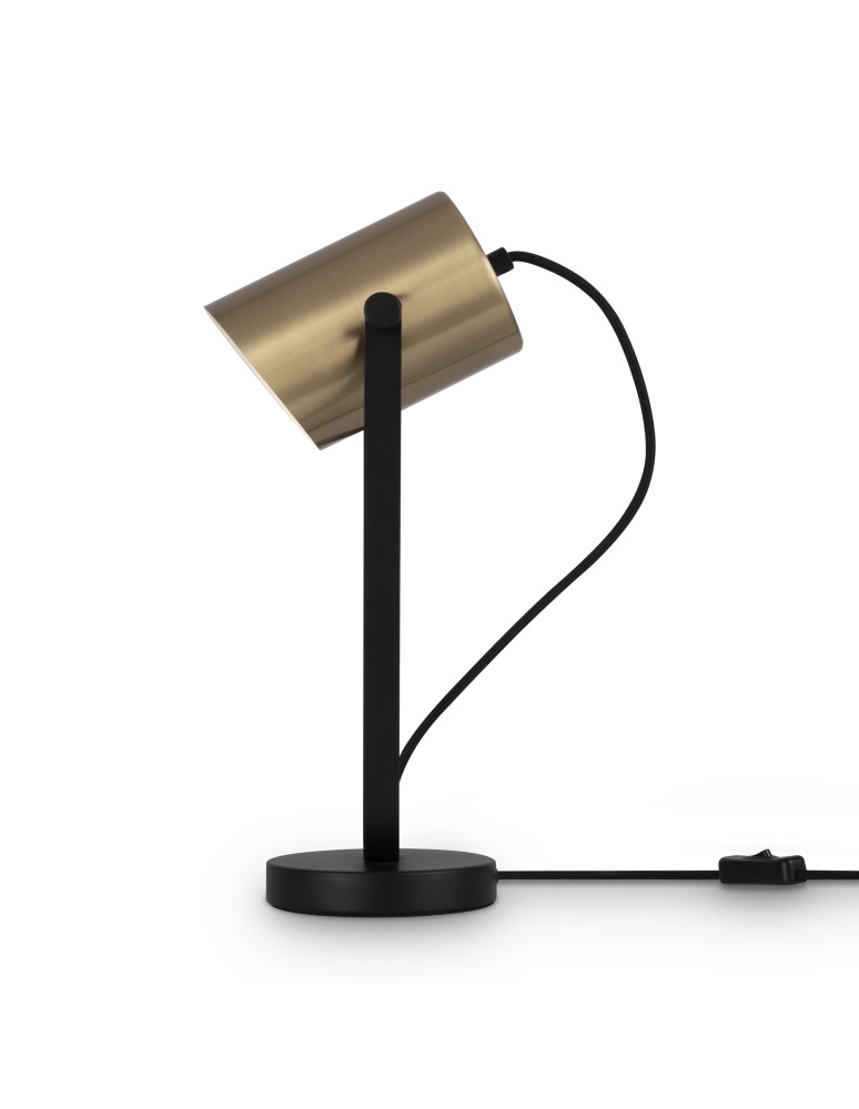 Table lamps - Maytoni Elori Table Lamp 1xE27 25W Black, Brass MOD079TL-01BBS - product kolory-swiatla.pl 2