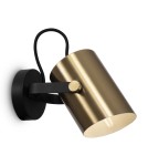 Wall lamps - Maytoni Elori Wall lamp/wall lamp 1xE27 60W Black, Brass MOD079WL-01BBS - product 1