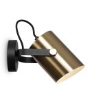 Wall lamps - Maytoni Elori Wall lamp/wall lamp 1xE27 60W Black, Brass MOD079WL-01BBS - product 3