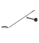 Cantilever wall lamps - Maytoni Fad Wall lamp with Moving arm LED 6W 550lm 3000K Black MOD070WL-L6B3K - product 1