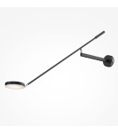 Cantilever wall lamps - Maytoni Fad Wall lamp with Moving arm LED 6W 550lm 3000K Black MOD070WL-L6B3K - product 2