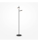 Modern floor lamps - Maytoni Fad LED Floor Lamp 12W 1000lm 3000K Black MOD070FL-L12B3K. - product 1