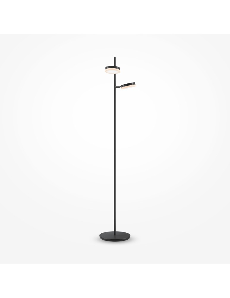 Maytoni Fad Lampa Podłogowa LED 12W 1000lm 3000K Czarny MOD070FL-L12B3K