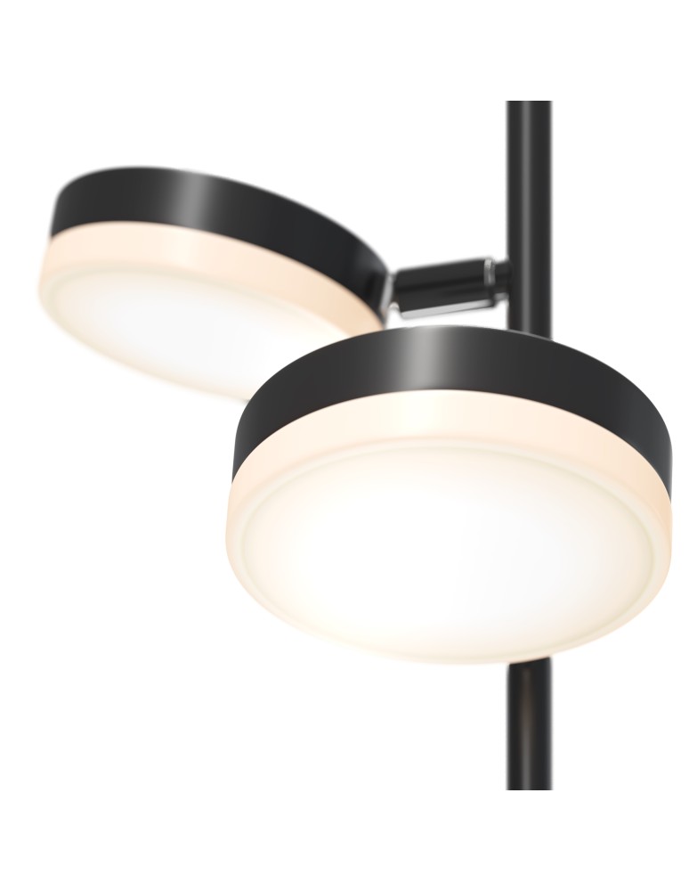 Maytoni Fad Lampa Podłogowa LED 12W 1000lm 3000K Czarny MOD070FL-L12B3K