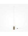 Maytoni Flow LED Floor Lamp 25W 2600lm Brass MOD147FL-L20BSK1.
