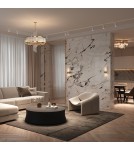 Glamour chandeliers - Maytoni Frame Glamour Chandelier 6xE14 60W Gold MOD174PL-06G - product 2