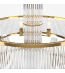 Glamour chandeliers - Maytoni Frame Glamour Chandelier 6xE14 60W Gold MOD174PL-06G - product 3