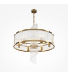 Glamour chandeliers - Maytoni Frame Glamour Chandelier 6xE14 60W Gold MOD174PL-06G - product 5