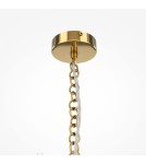 Glamour chandeliers - Maytoni Frame Glamour Chandelier 6xE14 60W Gold MOD174PL-06G - product 6