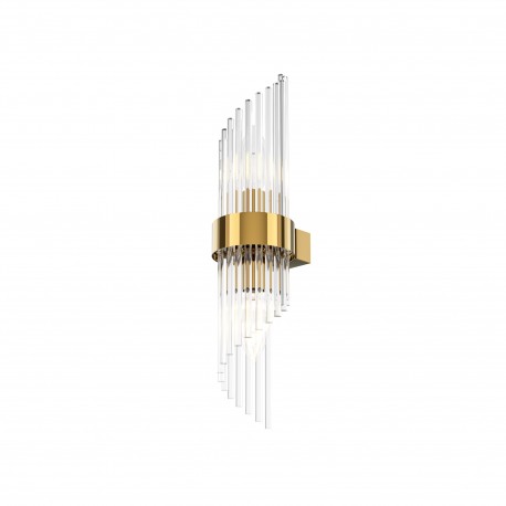 Maytoni Frame Kinkiet/Ścienna 2xE14 60W Złoty MOD174WL-02G